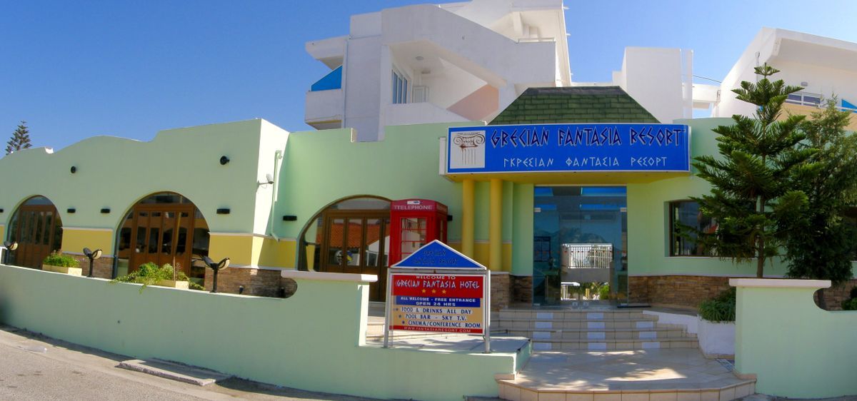 Grecian Fantasia Resort Faliraki Exterior foto