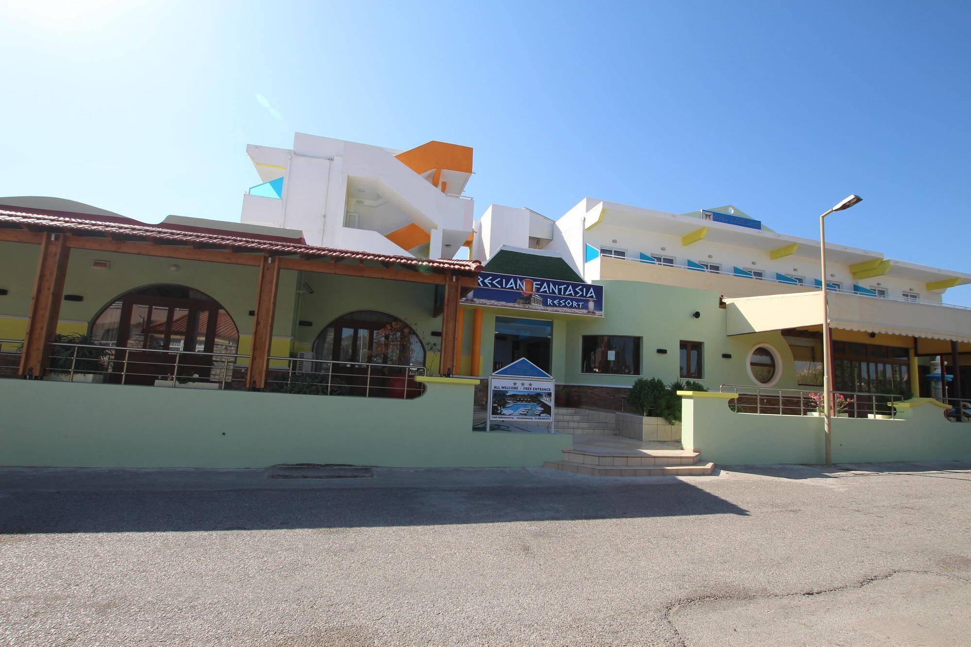 Grecian Fantasia Resort Faliraki Exterior foto